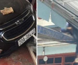 Vụ ôtô tông 2 bố con tử vong, người con bay lên nóc nhà: Tài xế chưa có bằng lái ra trình diện