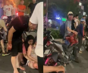 Khởi tố nam thanh niên say rượu lái xe máy kẹp ba tông bà bầu 8 tháng sảy thai