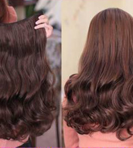 Tóc kẹp xoăn nhẹ hàn quốc W-46