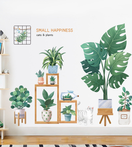 Decal Dán Tường Khu Vườn Nhỏ