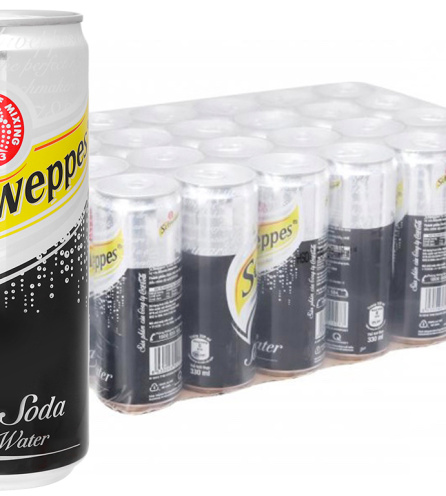 24 lon soda Schweppes 330ml