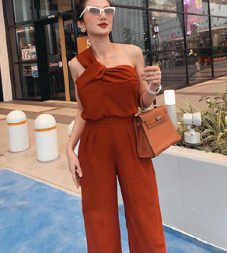 JUM DÀI THIẾT KẾ LỆCH VAI CAO CẤP - SJ784