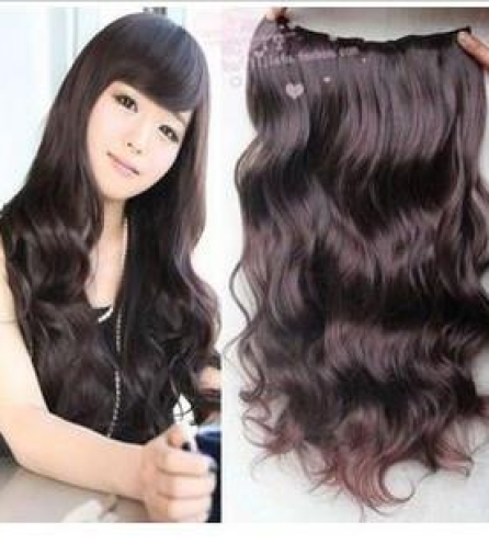 Tóc kẹp xoắn 5 kẹp PKT-12