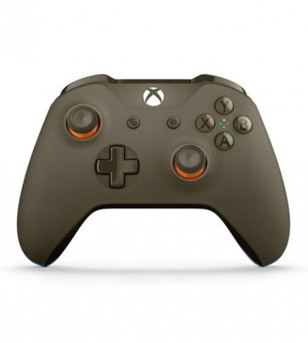 Tay cầm chơi game không dây XBOX ONE S Green