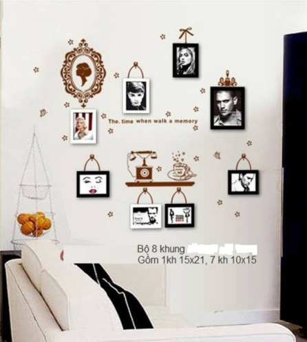 Khung Gỗ Bộ 8 Khung - KG037