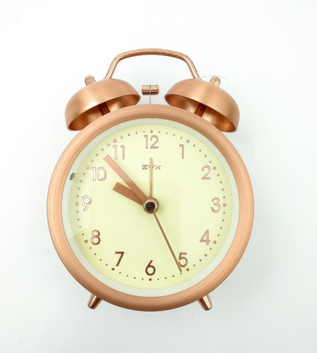 Đồng Hồ Reo 2 Chuông SA060G - Nền Vàng