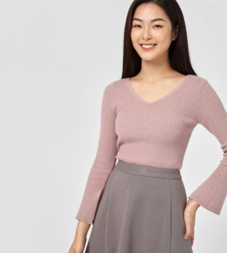 ÁO LEN NỮ SỢI PHA