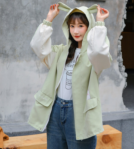 Áo Khoác Kaki Nữ Hoạt Hình 998