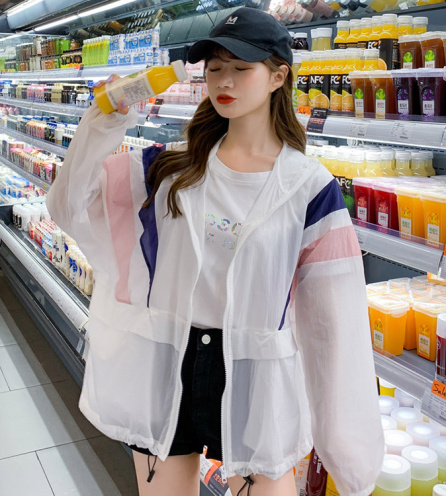 Áo Khoác Dù Nhẹ Phối Màu AK04