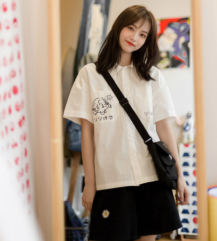 Áo Sơ Mi Tay Ngắn Nữ Sinh Nhật 928