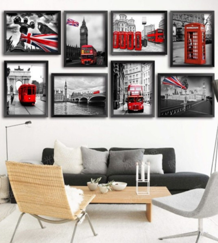 Khung Gỗ Bộ 8 Khung - KG137