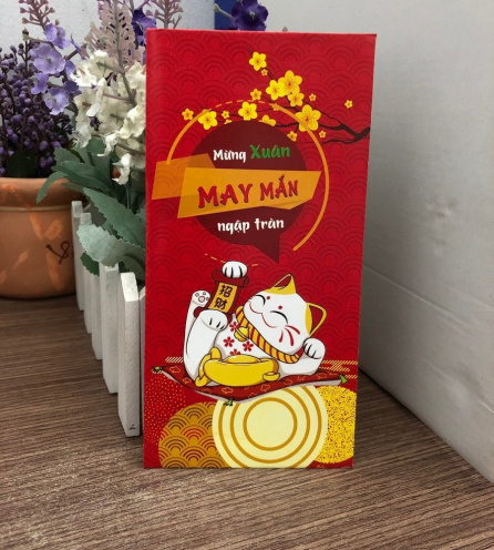 Bao Lì Xì Mừng Xuân May Mắn Ngập Tràn