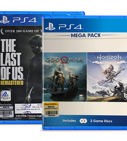 Combo 3 Đĩa Game PS4 God Of War + Horizon + The Last Of US