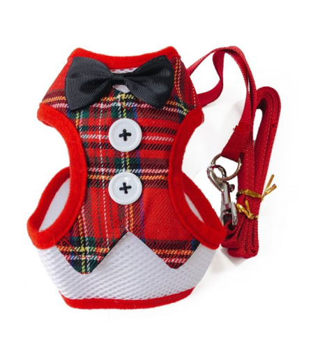 Dây dắt áo cổ nơ size M