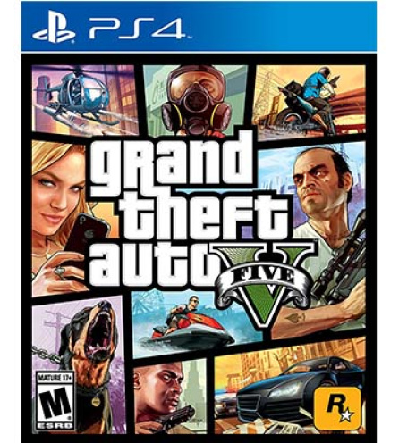 Đĩa Game PS4 Cũ GTA Grand Theft Auto V