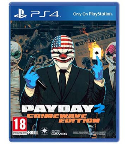 Đĩa Game PS4 Payday 2 Crimewave Edition