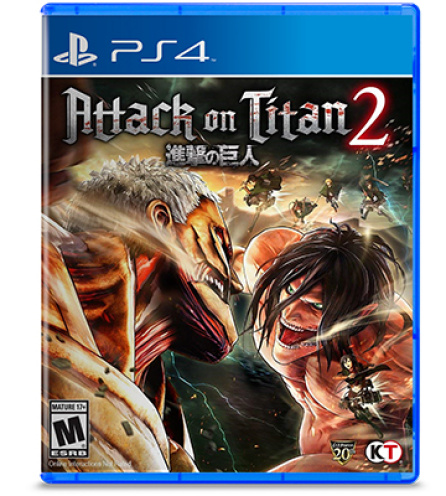 Đĩa Game PS4 Attack on Titan 2 Hệ US