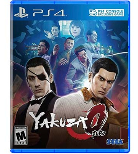 Đĩa Game PS4 Yakuza Zero 0 Hệ US