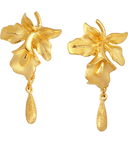 Bông tai cưới Vàng 24K PNJ Bốn Mùa Yêu Thương 0000Y000088