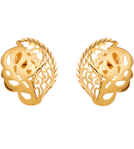 Bông tai cưới Vàng 22K PNJ Vũ Khúc Long Phụng 0000Y000107