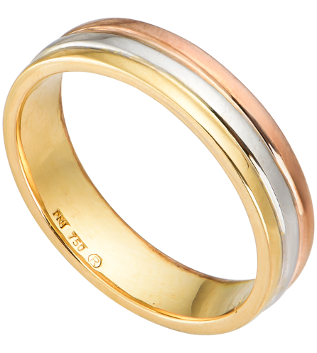 Nhẫn cưới Vàng 18K PNJ 0000Z000011