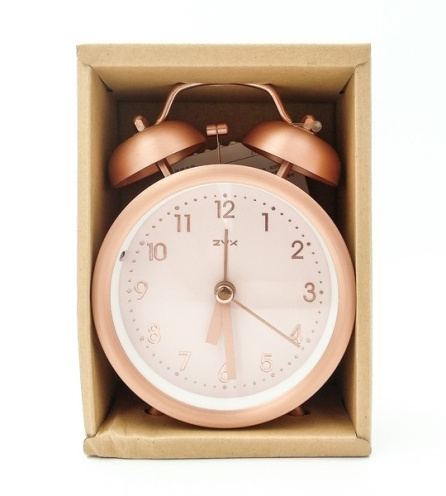 Đồng Hồ Reo 2 Chuông SA060G - Nền Hồng