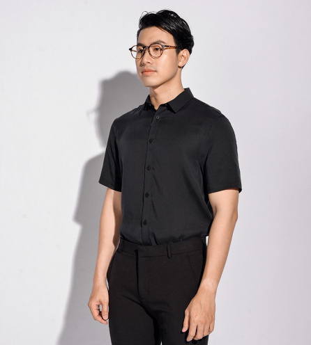 Áo Sơ Mi Nam Ngắn Tay Form Regular 10S20SHS017
