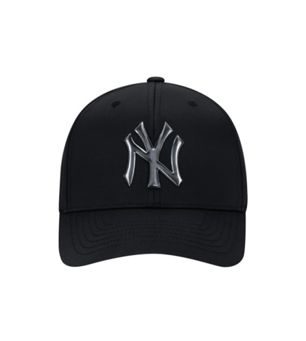 Mũ MLB Hologram Cureved Cap 32CPKZ011-50L Black New York Yankees Màu Đen