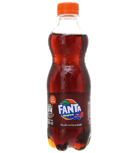 Nước ngọt Fanta hương xá xị 390ml