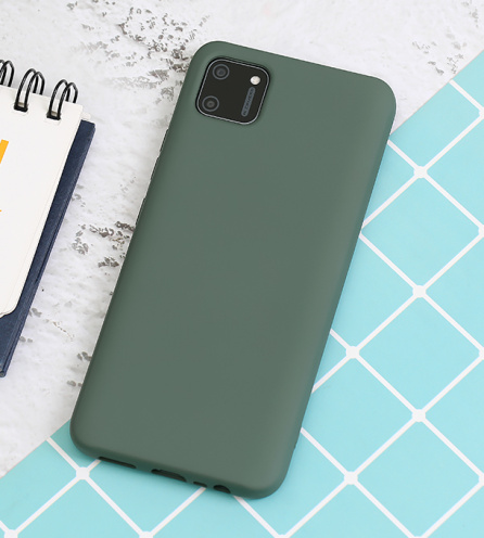 Ốp lưng Realme C11 Nhựa dẻo Artifical Silicone MEEKER Xanh Bóng Đêm