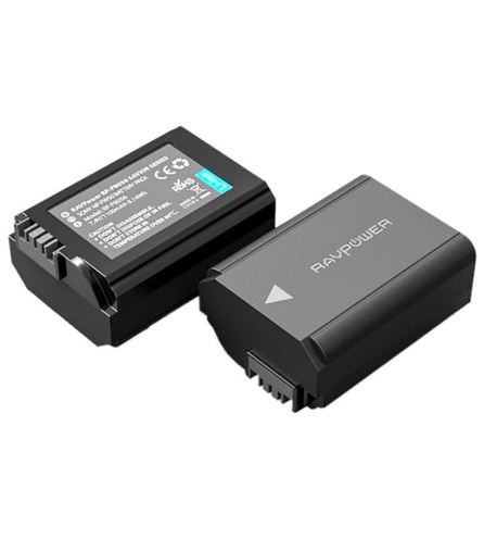 PIN RAVPOWER NP-FW50 FOR SONY NEX 3, NEX 5, NEX 6, NEX 7, A6000, A5000, A6300. A6500