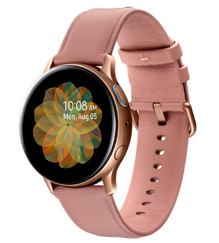 Samsung Galaxy Watch Active 2 40mm viền thép dây da
