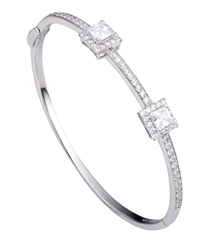 Vòng tay bạc đính đá PNJSilver XMXMK000018