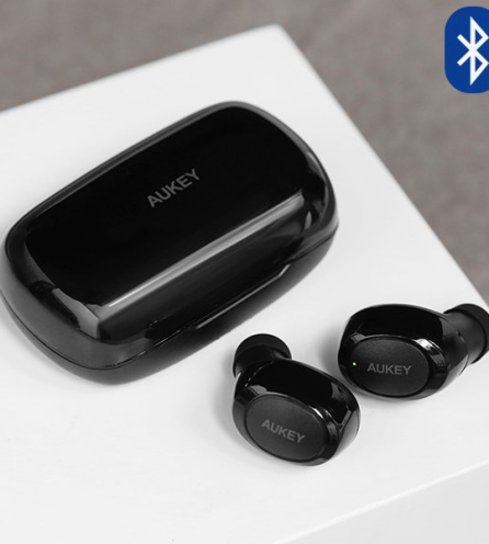 Tai nghe Bluetooth True Wireless Aukey EP-T16S Đen