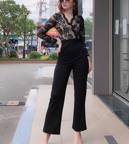 JUMP REN TAY DÀI ỐNG SUÔN XINH XẮN - SJ743