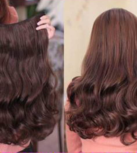 Tóc kẹp xoăn nhẹ hàn quốc W-46