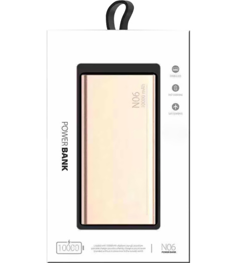 Pin sạc dự phòng Caza N06 (Vàng đồng)