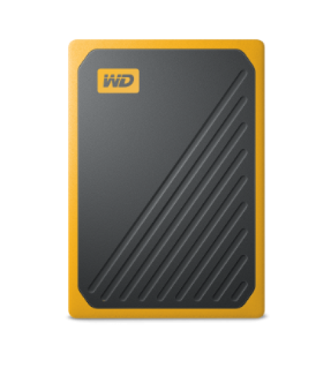 Ổ cứng di động SSD Western My Passport Go 500GB (Màu đen viền vàng)