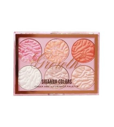 Phấn Má + Bắt Sáng Sivanna Colors Glower Cheek