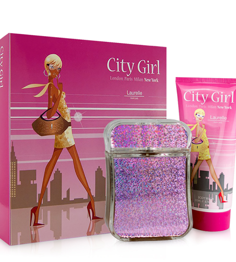 Nước hoa nữ chính hãng Anh Laurelle London City Girl New York Gift Set