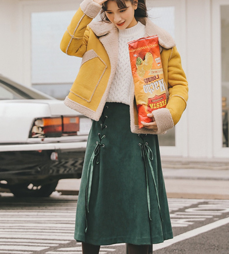 Áo khoác cổ vest bông