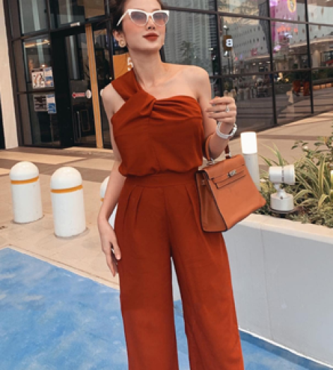 JUM DÀI THIẾT KẾ LỆCH VAI CAO CẤP - SJ784