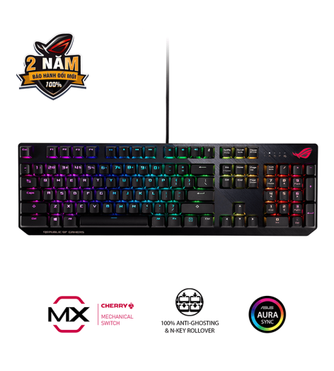 Bàn phím Asus ROG Strix Scope RGB Red switch