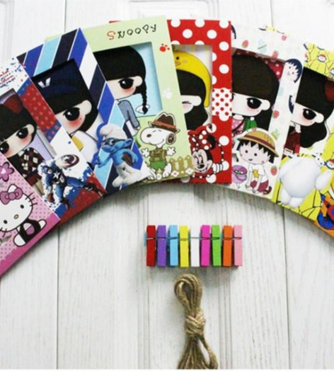 Khung Giấy Hình Thú Ngộ Nghĩnh Size Vừa