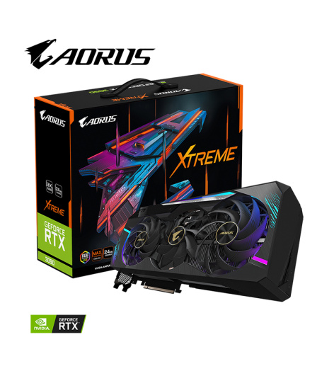 Card màn hình Gigabyte RTX 3090 AORUS XTREME-24GD