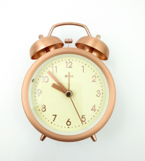 Đồng Hồ Reo 2 Chuông SA060G - Nền Vàng