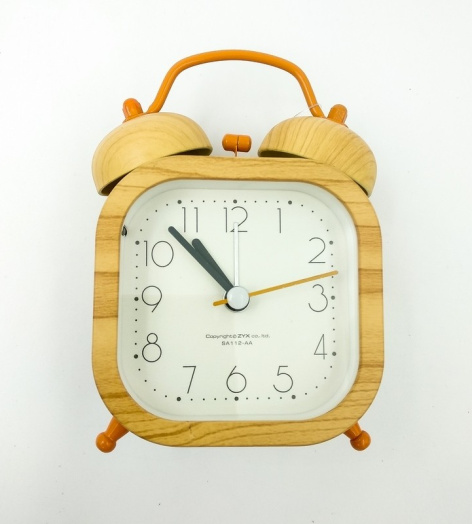 Đồng Hồ Reo 2 Chuông SA112AA - Viền Cam