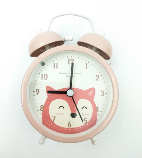 Đồng Hồ Reo 2 Chuông SA005AK - Màu Hồng