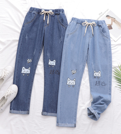 Quần Jean Baggy Mèo Xinh 735