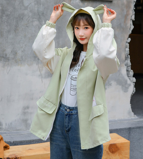 Áo Khoác Kaki Nữ Hoạt Hình 998
